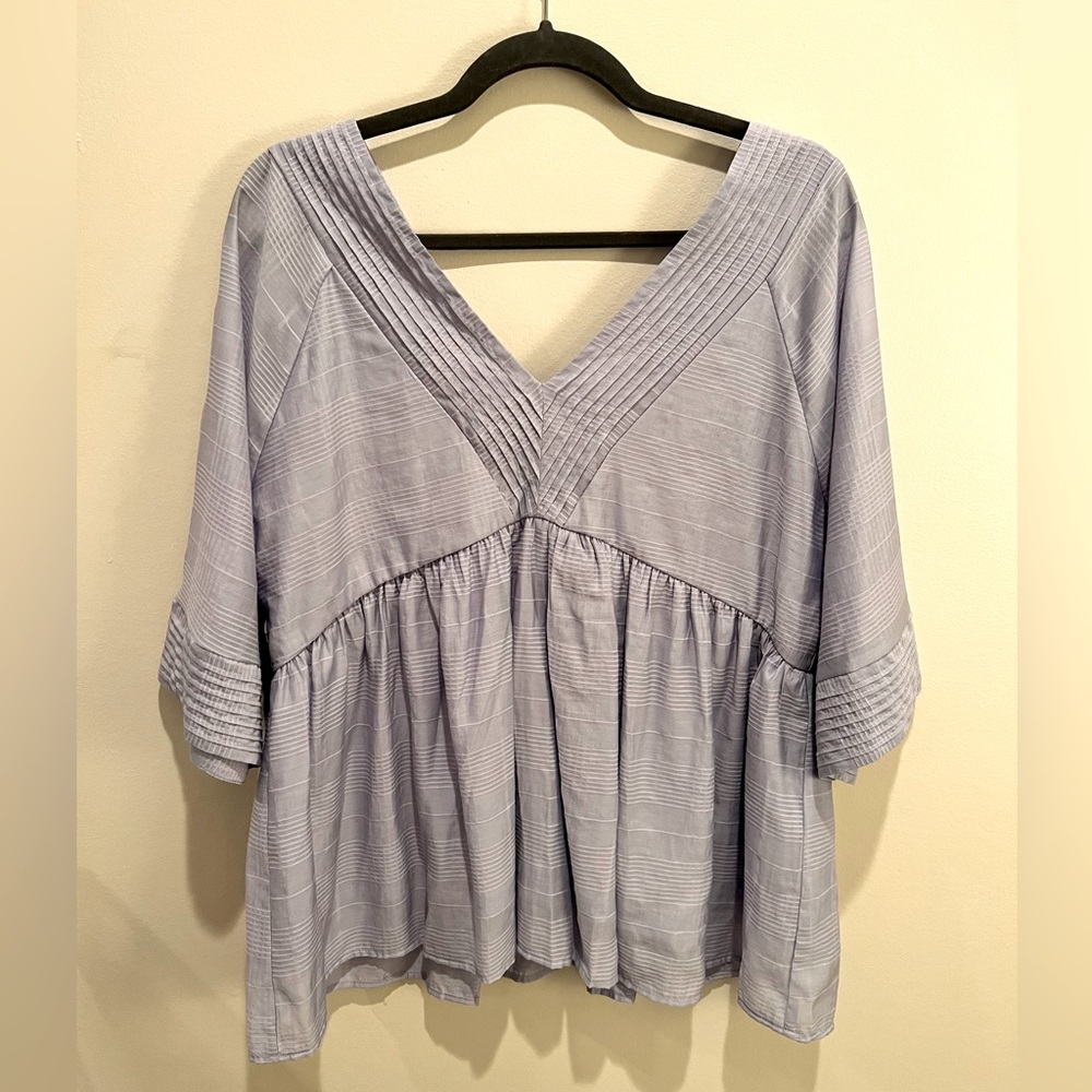 Entro Lilac Blouse Top